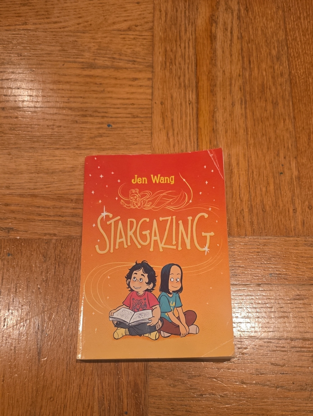 Stargazing by Jen Wang - Orange Gradient Paperback